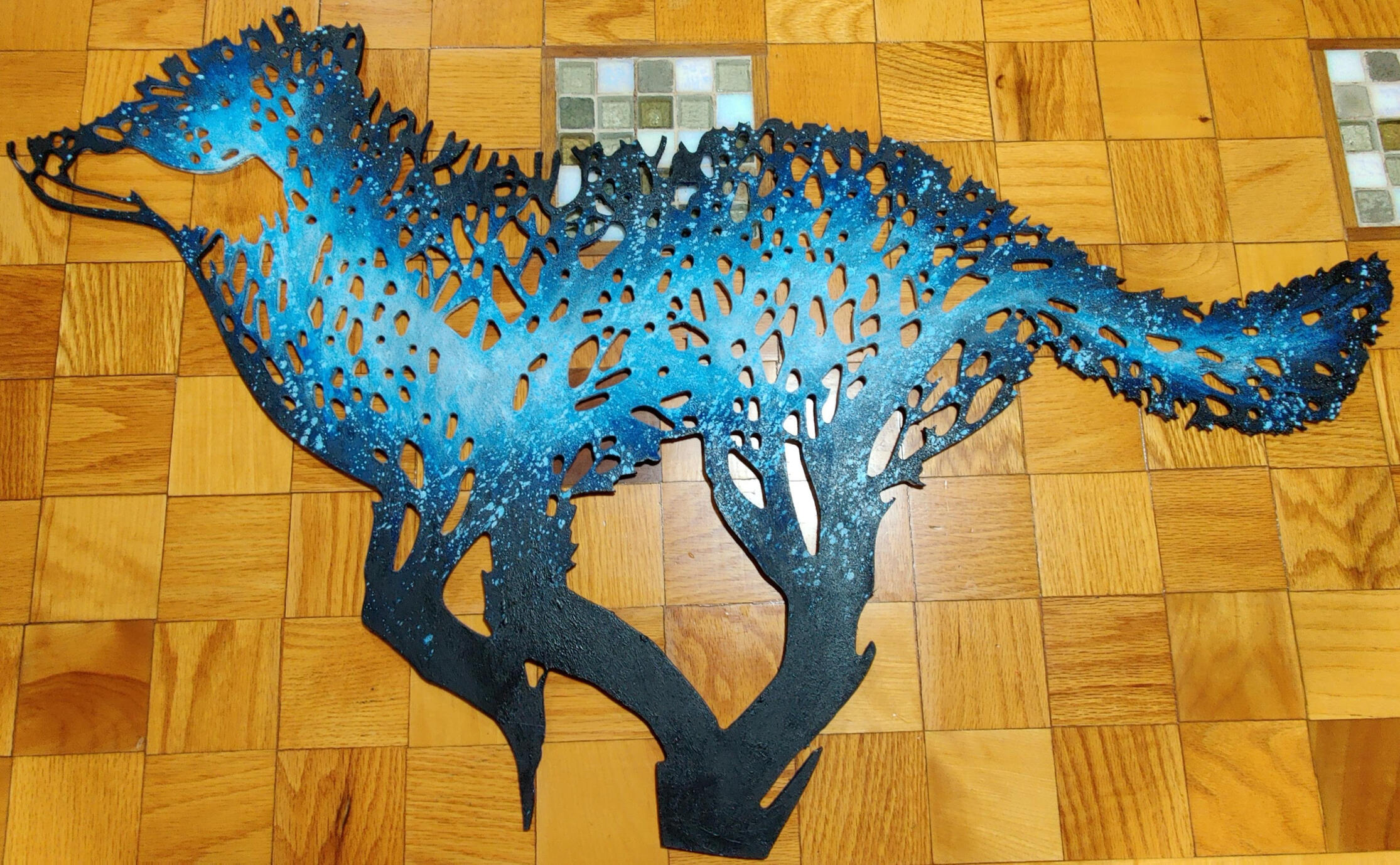 The Glowing River Wolf